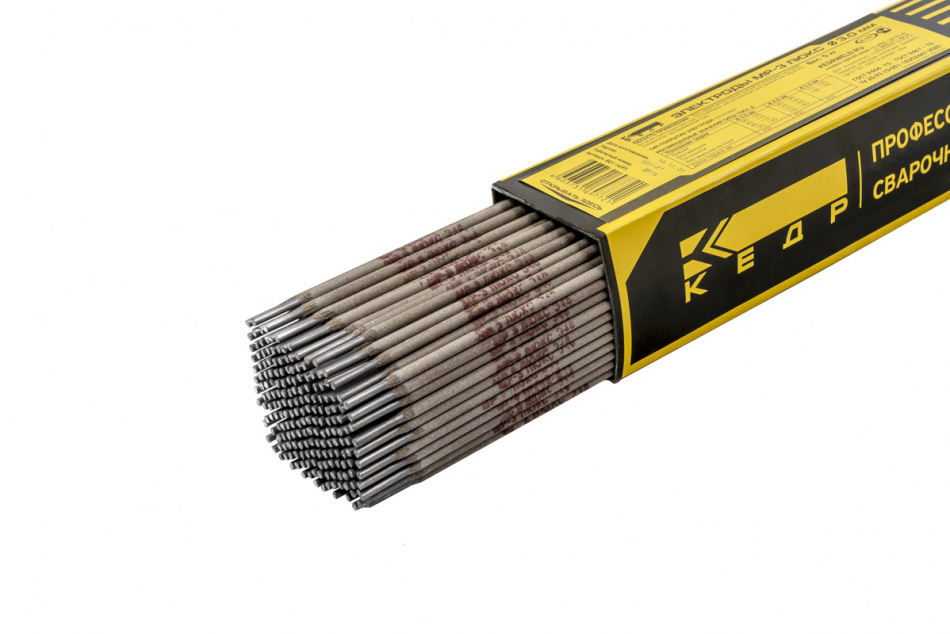 Электроды КЕДР МР-3 ЛЮКС ? 3,0 мм (пачка 5кг)