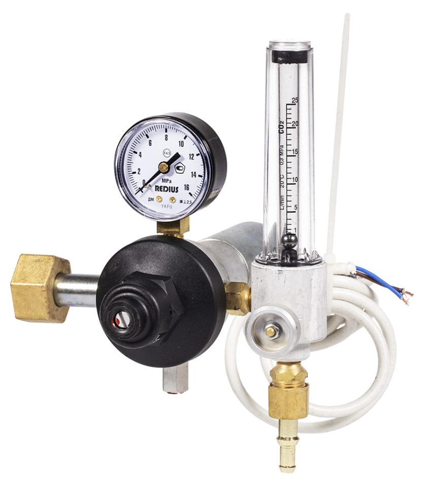 Регулятор углекислотный У-30-КР1П1-Р (220В) (РЕДИУС)