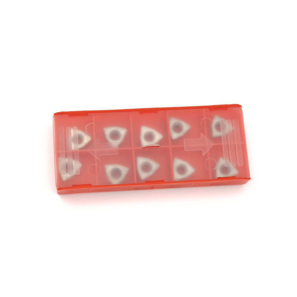 Пластина сменная твердосплавная WCMX 06T308-37 для сверла рельсового ц/х d36 мм