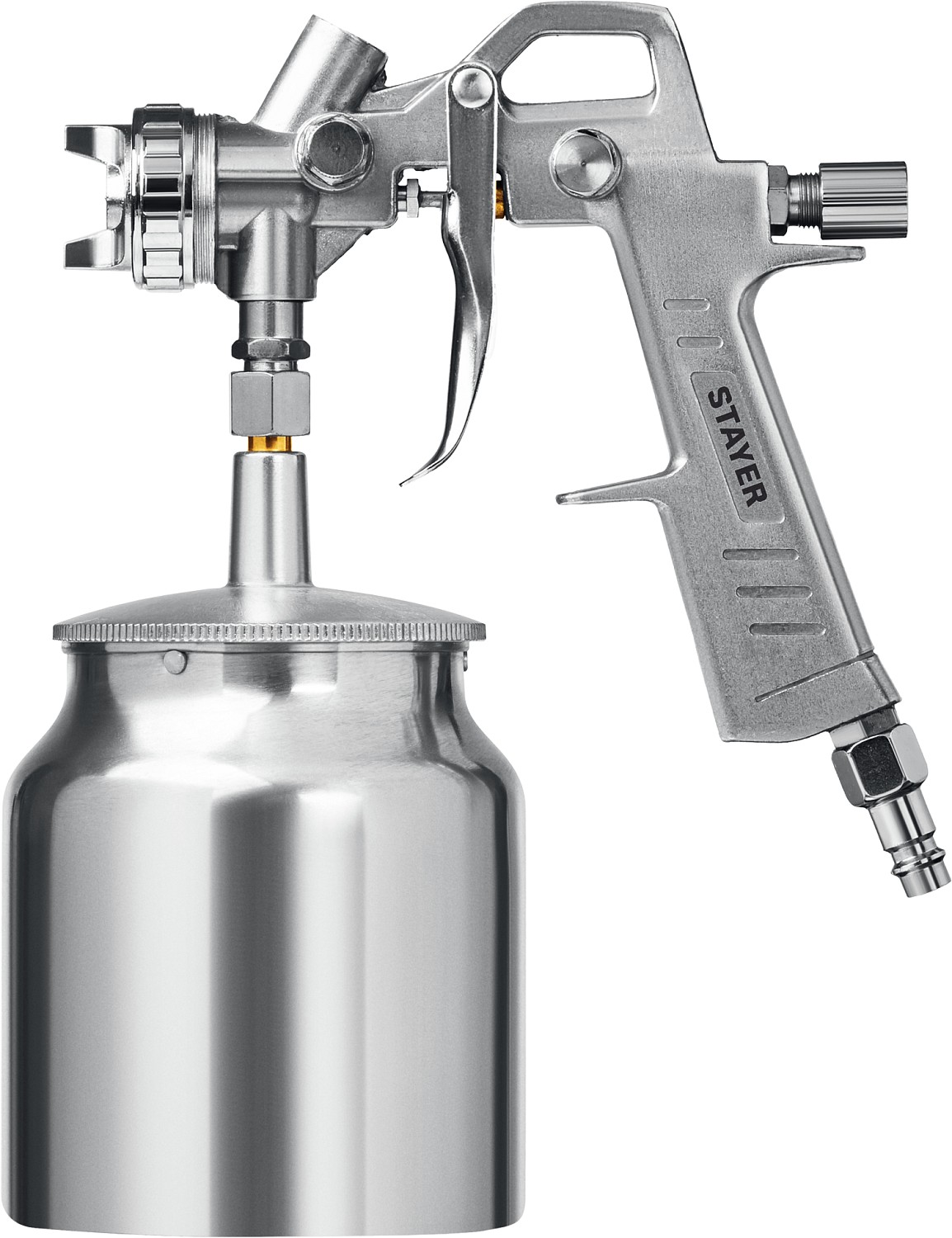 STAYER ORION-5S, 5 предметов, с нижним бачком, универсальный набор пневмоинструмента (06487-H5)