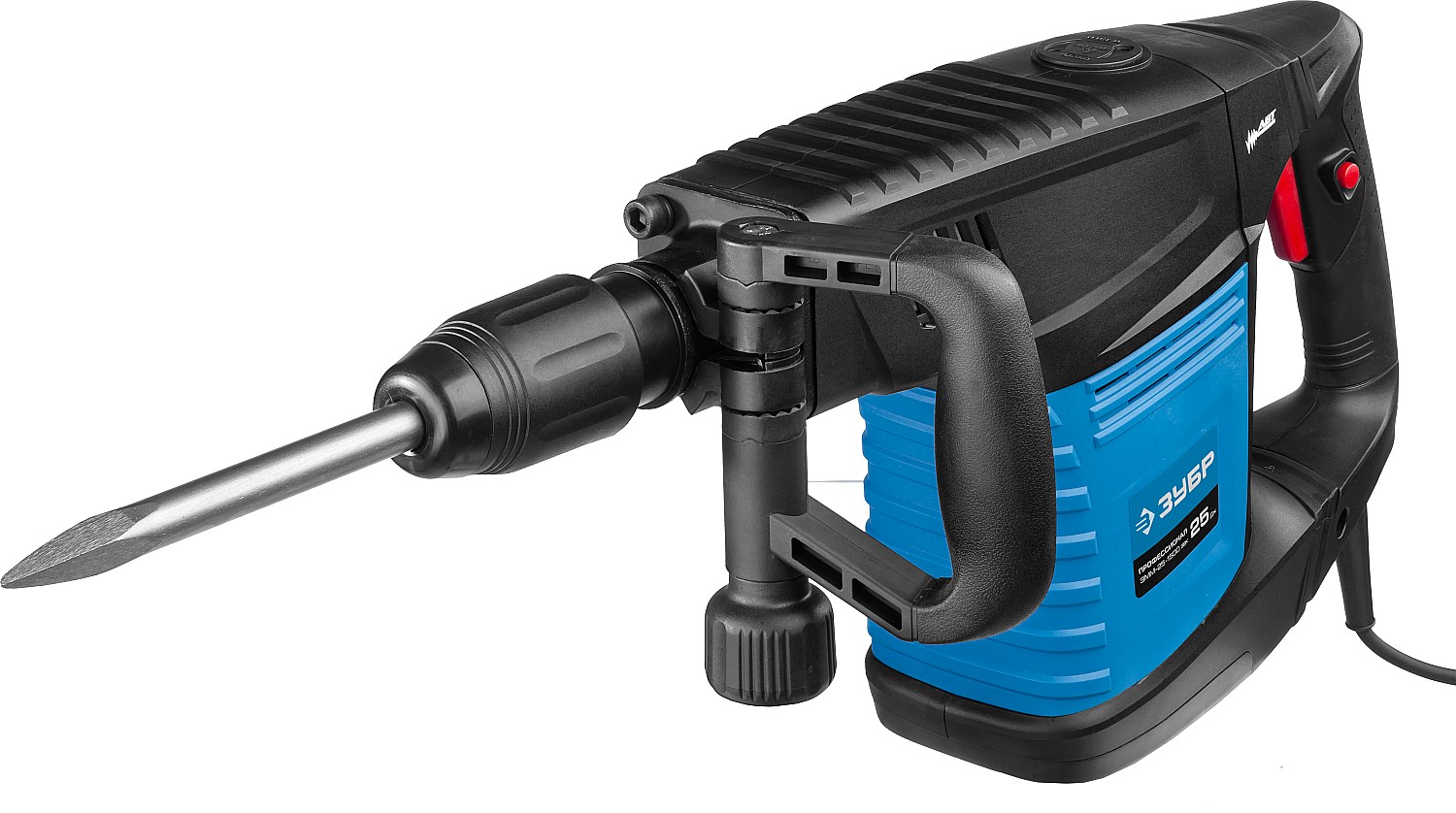 ЗУБР 25 Дж, 1500 Вт, АВТ, отбойный молоток SDS-Max, Профессионал (ЗММ-25-1500 ЭВК)