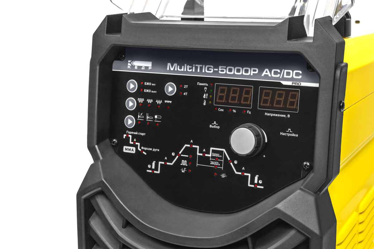 Установка аргонодуговой сварки КЕДР MultiTIG-5000P AC/DC (380В, 10-500А)