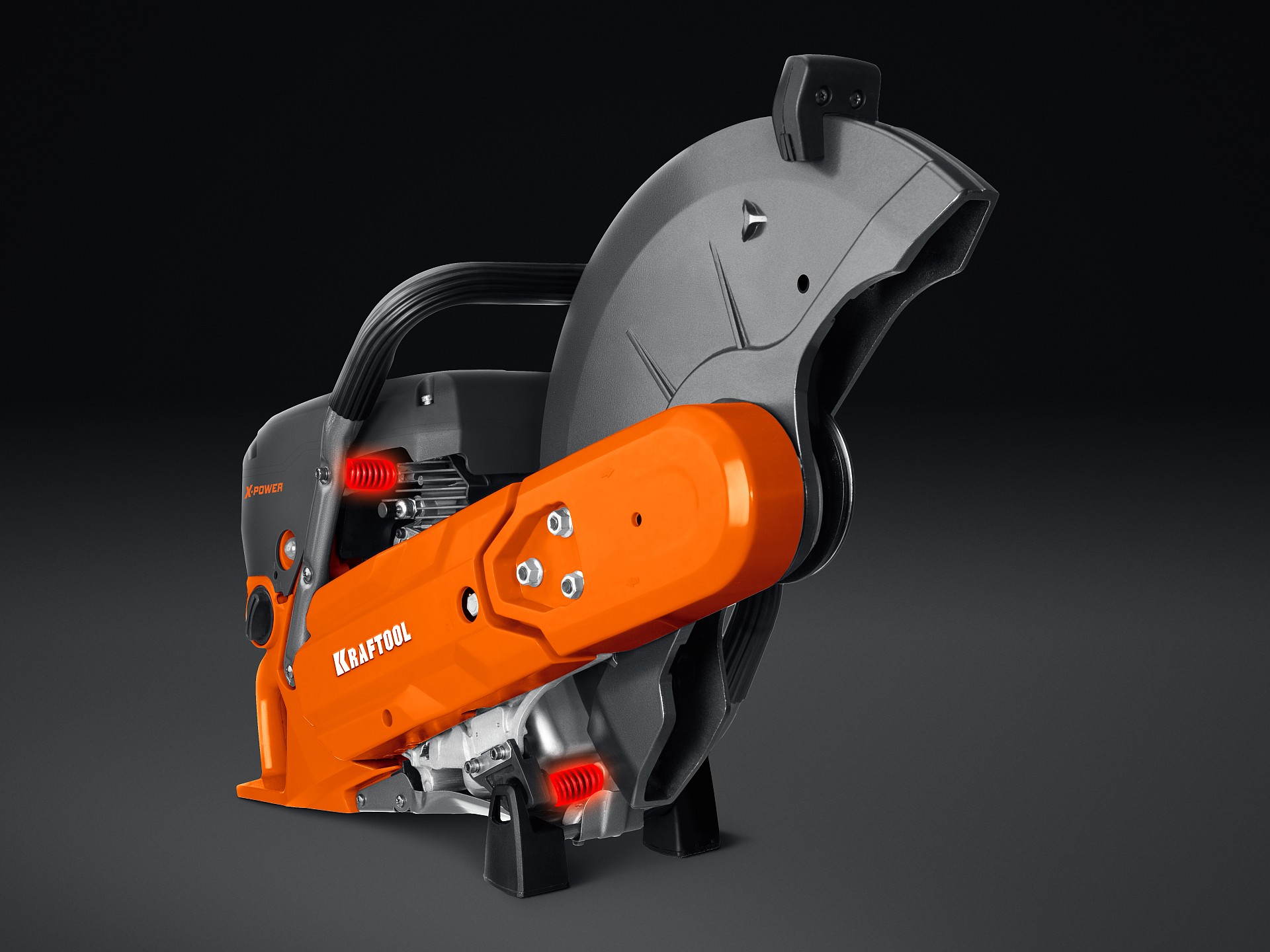 KRAFTOOL 3700 Вт, 350 мм, без диска, бензорез по бетону (бетонорез) (K770-14)