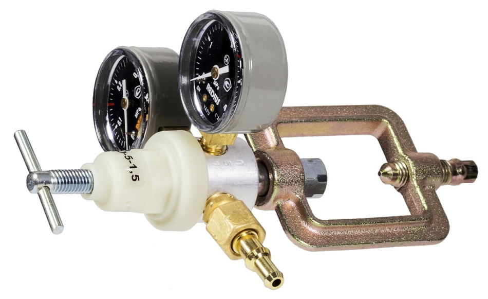 Редуктор ацетиленовый БАО-5-1,5 (РЕДИУС) С ПОВЕРКОЙ