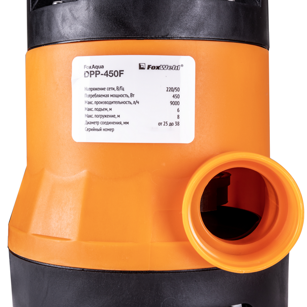 Дренажный насос FoxAqua DPP-450F