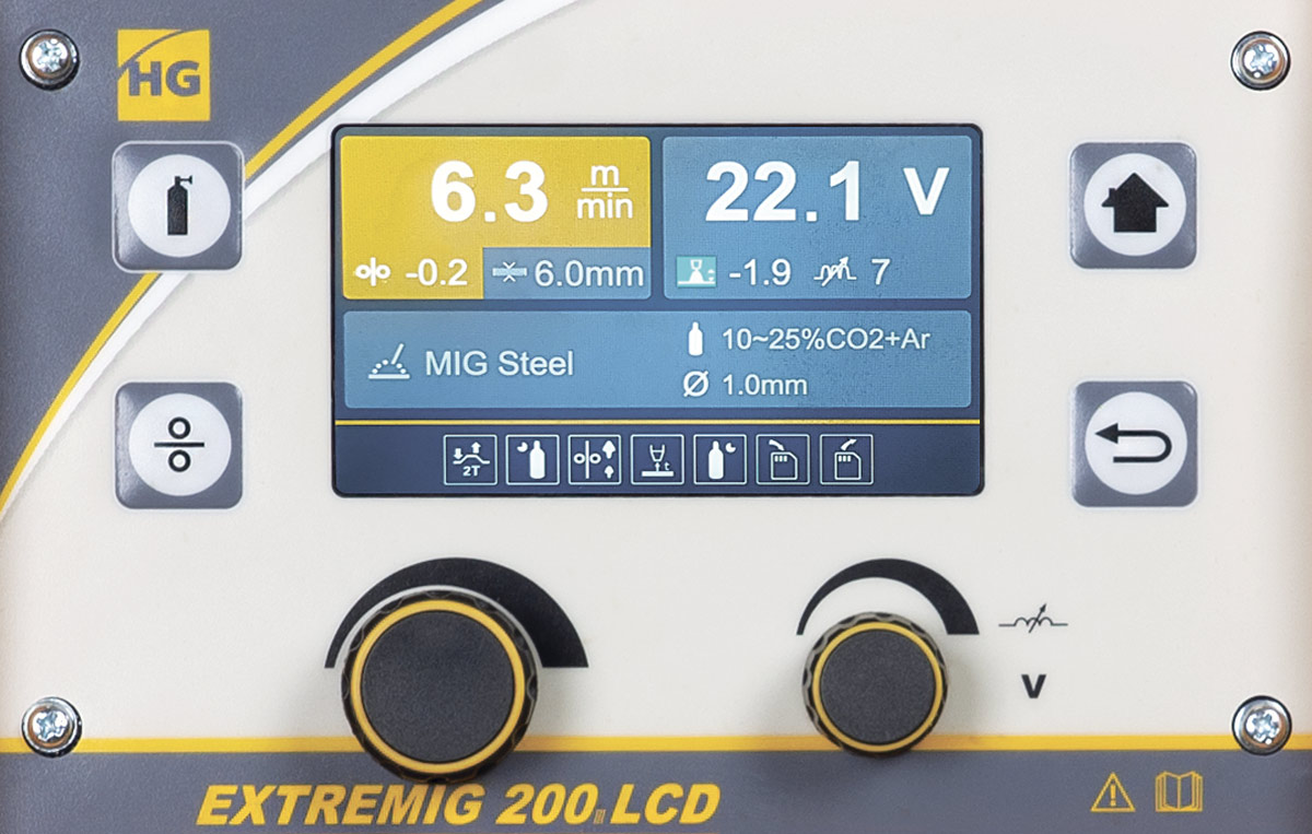 Сварочный полуавтомат EXTREMIG 200 III LCD