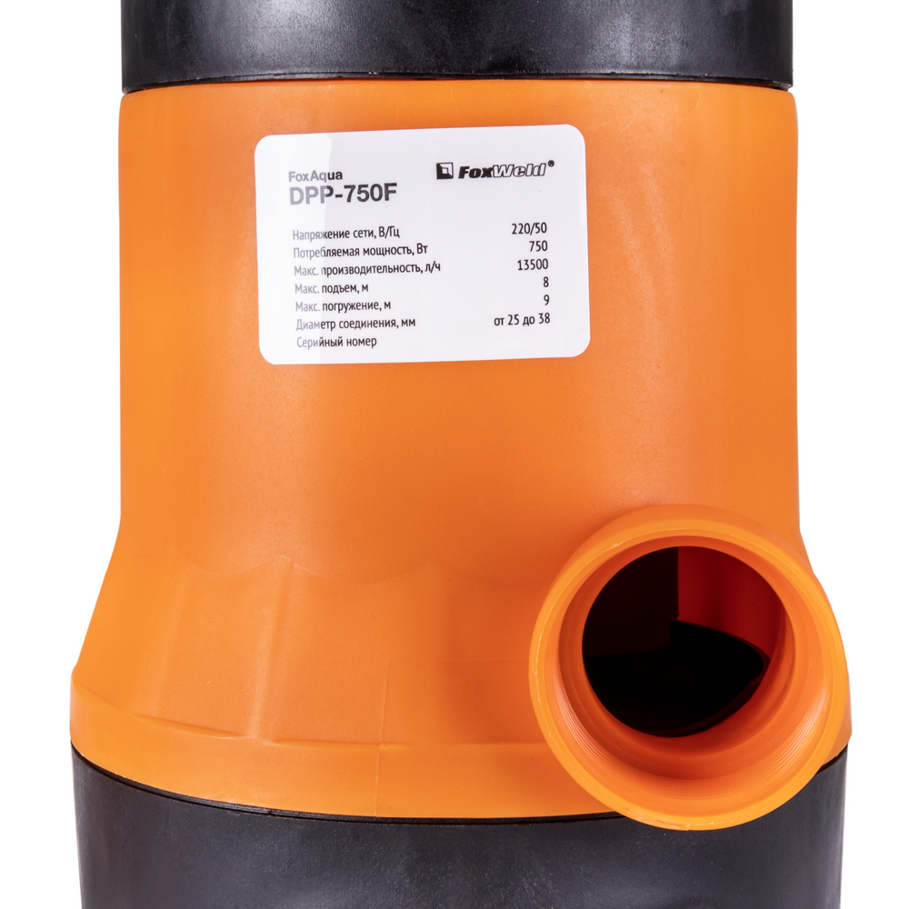 Дренажный насос FoxAqua DPP-750F