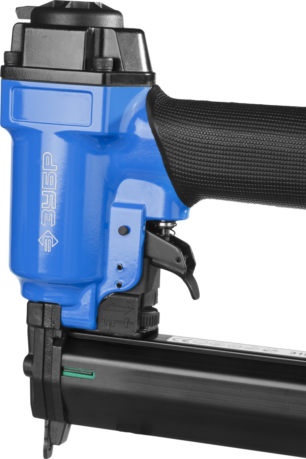 ЗУБР Т55/300, пневматический нейлер-степлер 18Ga 2-в-1: для скоб тип 55 (16-30мм) и гвоздей тип 300 (10-35 мм), Профессионал (3192)