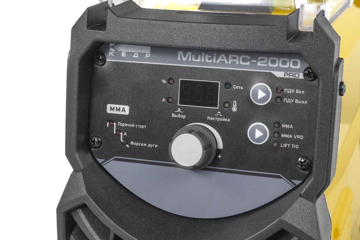 Аппарат инверторный  КЕДР MultiARC-2000 (220В, 10-200А)