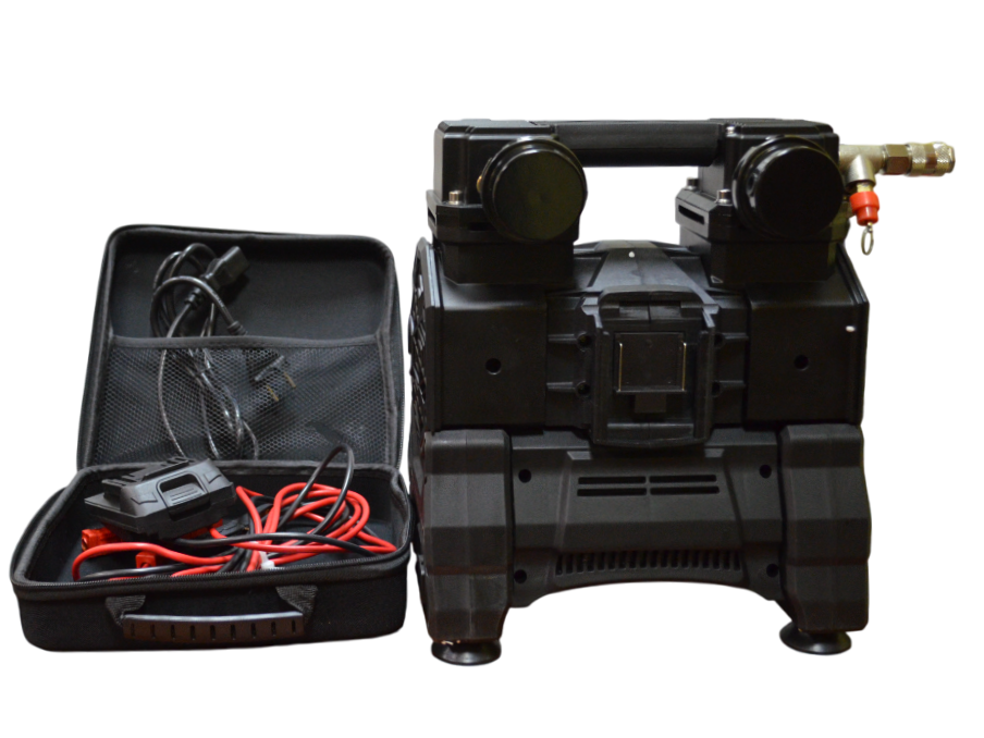 Компрессор переносной 220В, 0.14-0.9 МПа, 65 л/мин, объём ресивера 1л