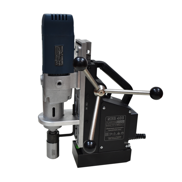 Станок сверлильно-резьбонарезной магнитный HI-PRO МСМР 40Е 1700 Вт