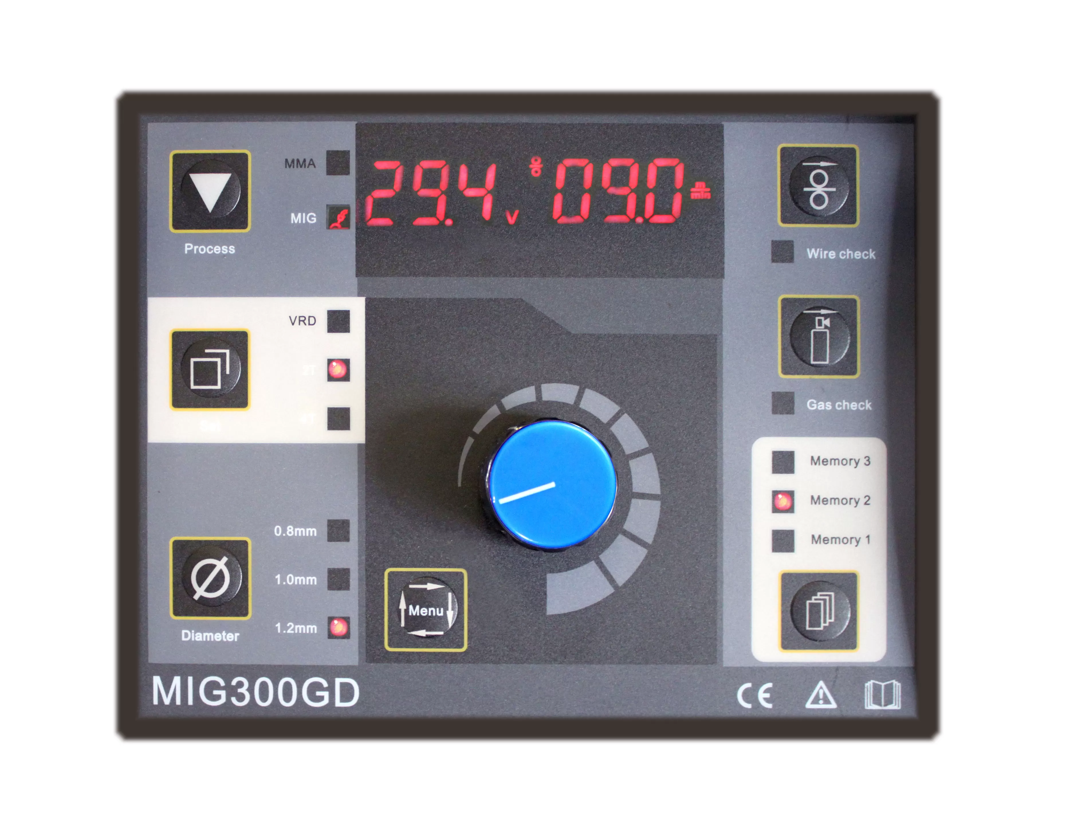 Полуавтомат  КЕДР MIG-300GD (380В, 45-300А)