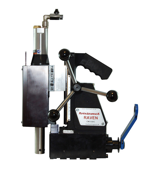 Магнитный пневматический сверлильный станок Rotabroach Raven МСС-52П