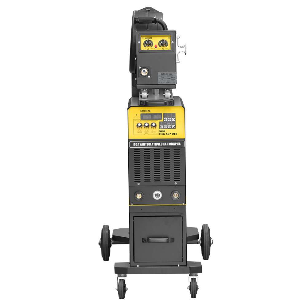 БАРСВЕЛД Profi MIG-507 DT2 (3x380 В, 40-500 А, ПН 60 %, ф 0,8-1,6 мм, 97 кг), комплект, НАКС