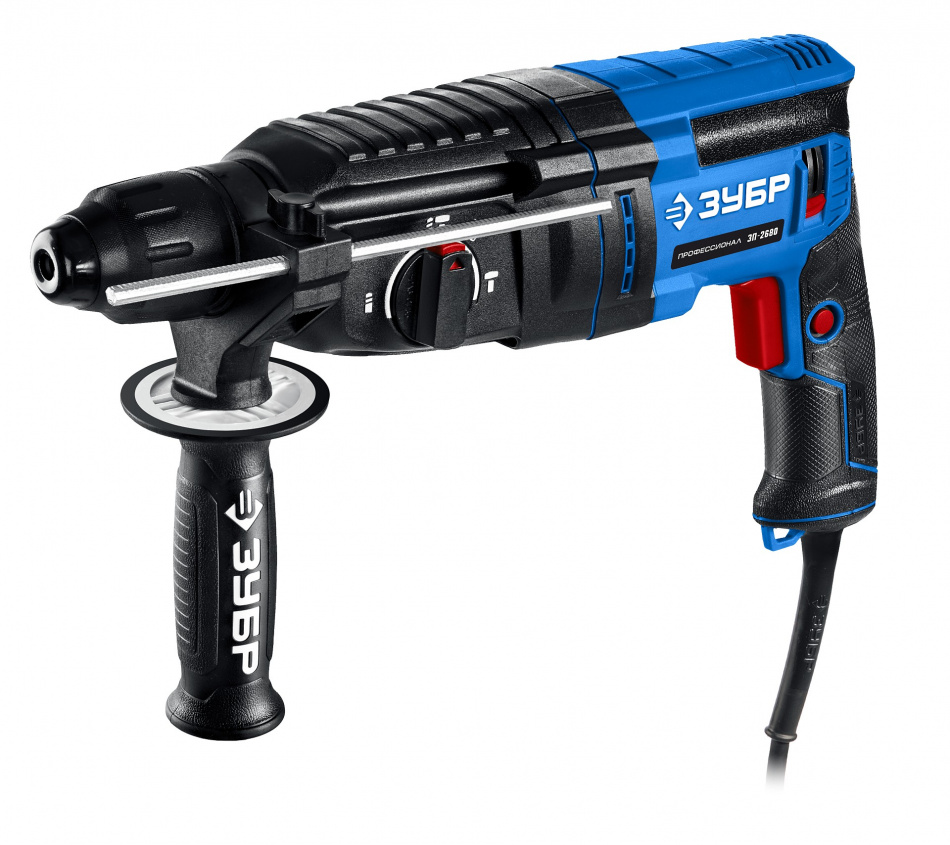 ЗУБР 26 мм, 850 Вт, перфоратор SDS Plus, Профессионал (ЗП-2680)