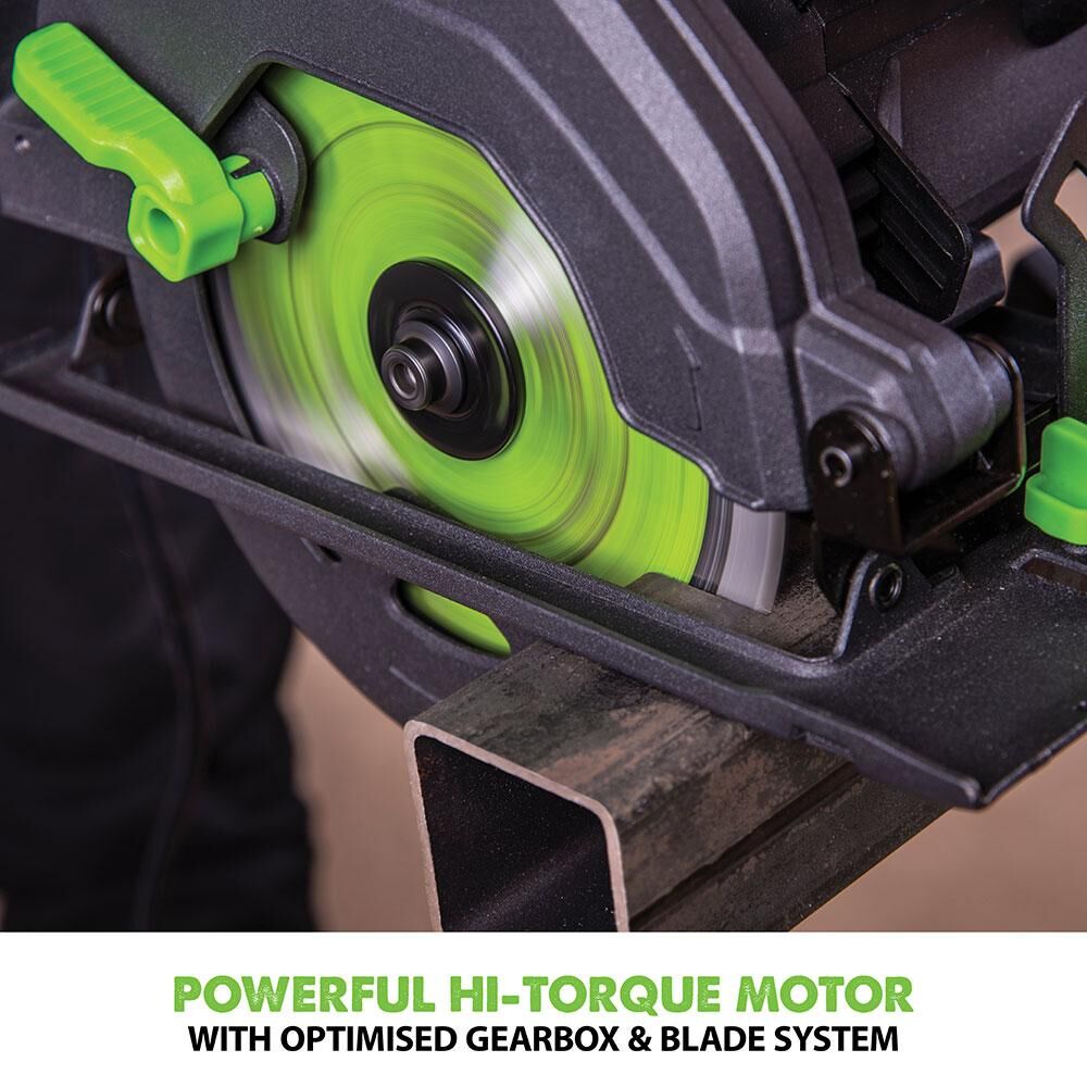 Пила циркулярная многоцелевая Evolution F165CCSL 1200 Вт 3900 об/мин