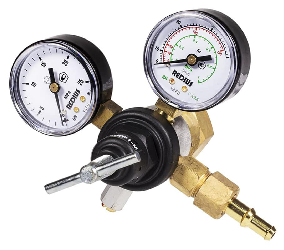 Регулятор аргоновый АР-150-КР1-м (РЕДИУС) В КОРОБКЕ