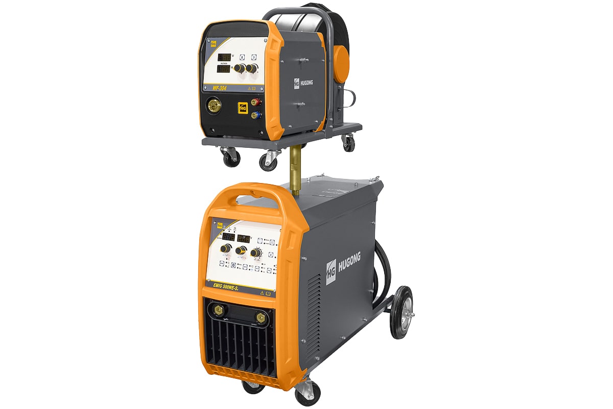 Сварочный полуавтомат EMIG 500WE-S III (цифровой подающий) (без горелки и кабель-пакета)