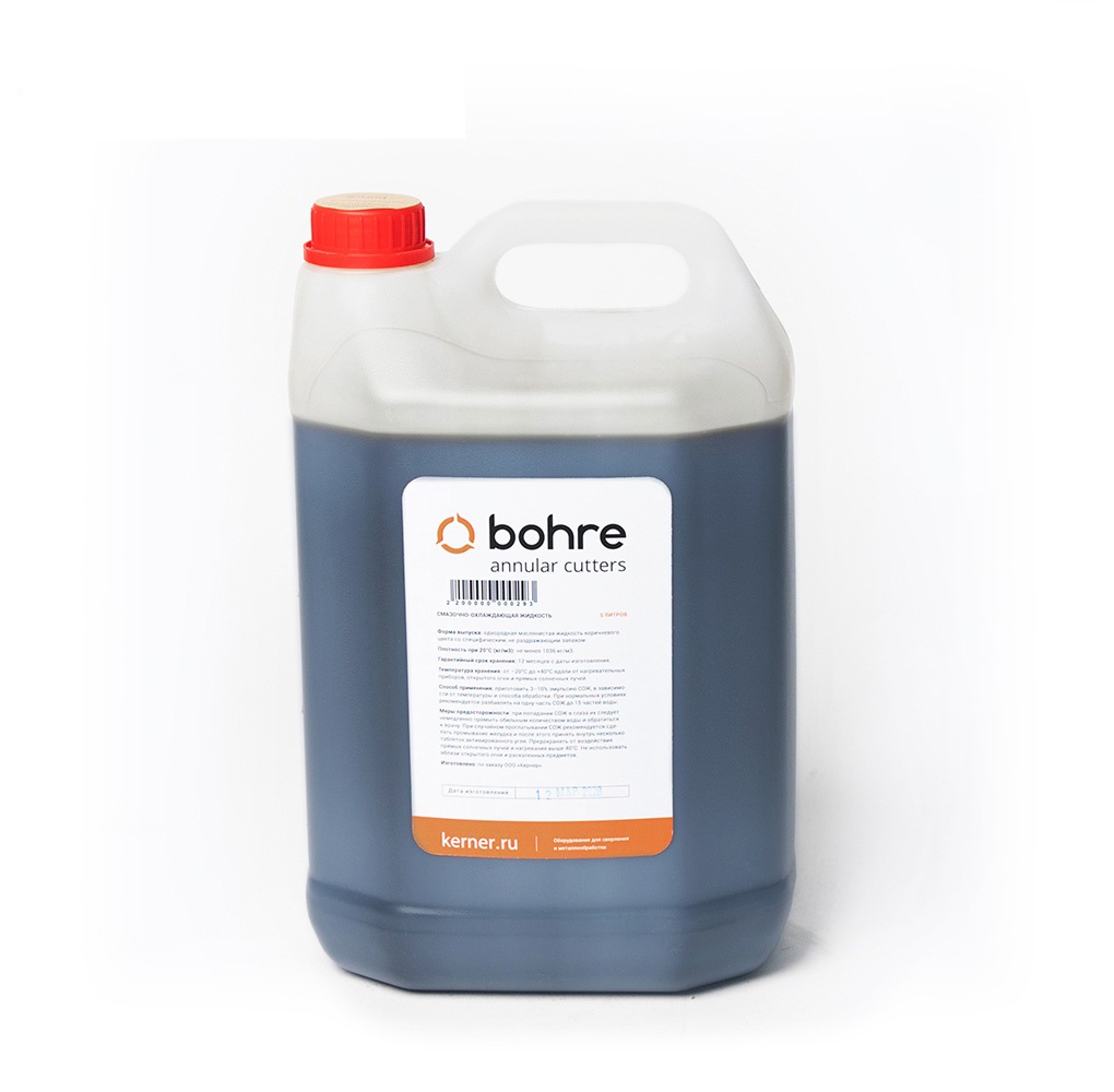 Смазочно-охлаждающая жидкость СОЖ Bohre (концентрат 1:10) 5 л.