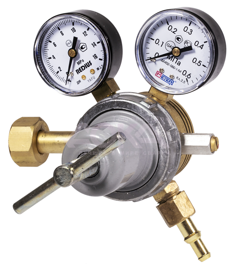 Редуктор для закиси азота БЗАО-4-4-1 (Сп 21,8) (РЕДИУС) В КОРОБКЕ