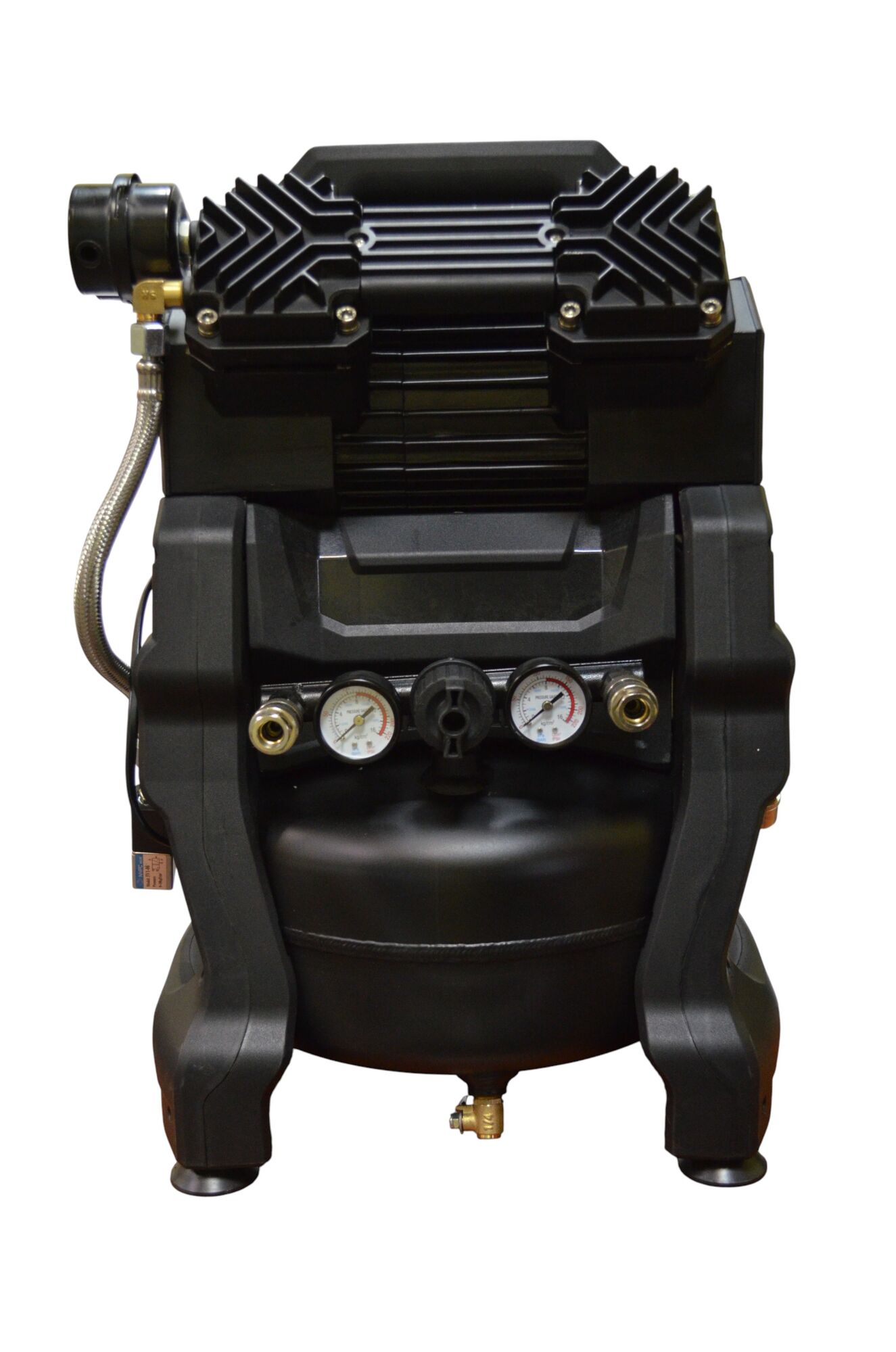 Компрессор переносной,220В, 0,14-0,9 МПа, 130 л/мин, объем ресивера 10л