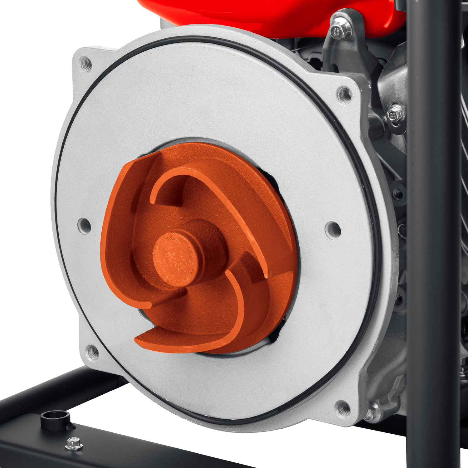 ЗУБР 1600 л/мин, мотопомпа бензиновая (МП-1600)