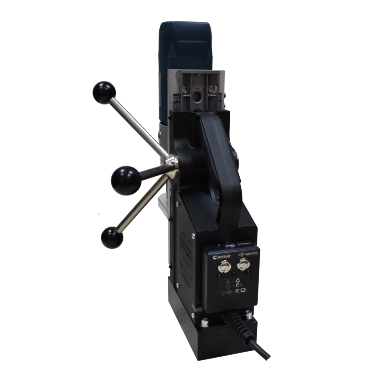 Станок сверлильно-резьбонарезной магнитный HI-PRO МСМР 40Е 1700 Вт