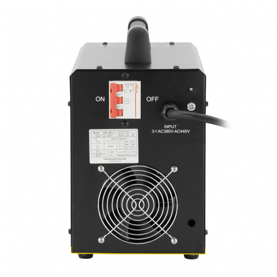 Инвертор  БАРСВЕЛД Profi ARC-267 D (380 В, 30-260 А, ПН 60 %, 8 кг, цифр. упр, VRD, аналог ARC-250, ARC-257), компл.