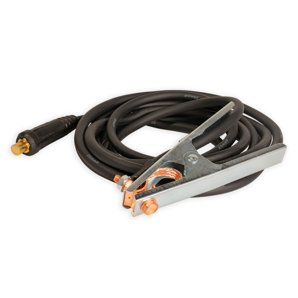 Зажим на массу 300А с кабелем КГ 1/25 медь 5м (Track 35-50 MMQ)