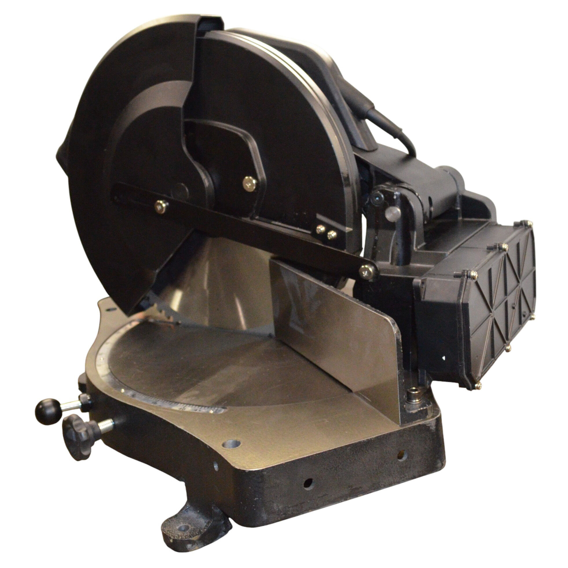 Пила торцовочная Хайтек Эволюшн 355 по металлу с поворотной рамой