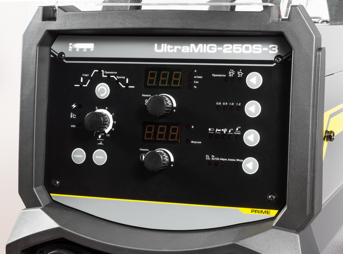 Полуавтомат  КЕДР UltraMIG-250S-3 (30–250А, 380В)