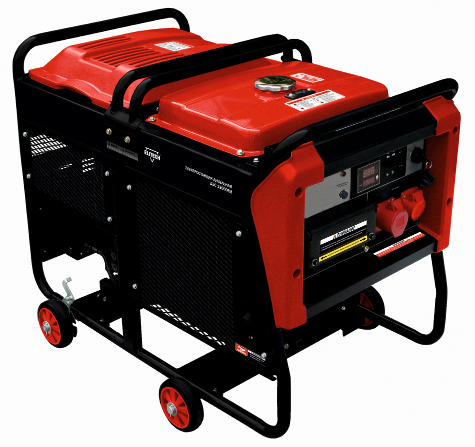 Генератор дизельный ДЭС 12000ЕМ