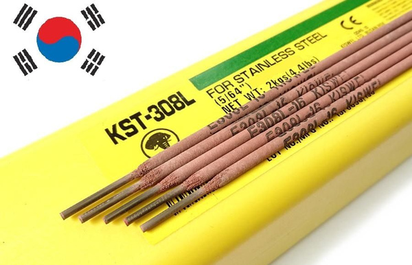 Электроды сварочные для нержавеющих сталей 308L-16 2,6 мм пачка 5 кг (KISWEL)