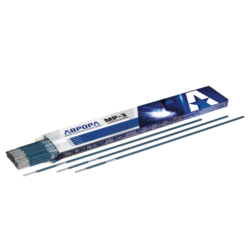 Электроды сварочные АВРОРА МР-3 d.2,5мм (1кг)